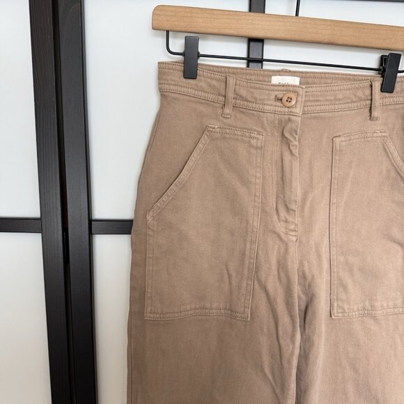 Aritzia Wilfred Free Modern Utility Straight Leg Pants Size 2 Minimalist Capsule - Picture 4 of 16